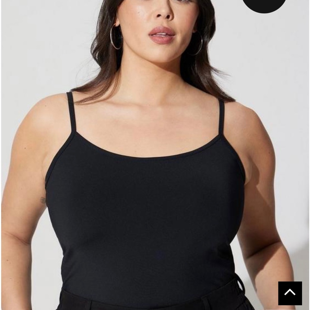 Torrid Modern Scoop Neck Cami, black - 4/4X/26